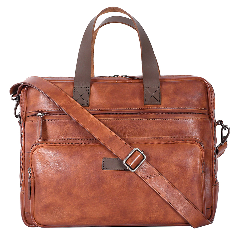 Leather Messenger/ Laptop Bags